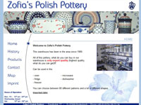 Zofia's Polish Pottery